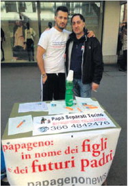 Bancarella raccolta firme Baden